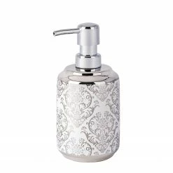 WENKO Bad-Accessoires-Set Barock (3-teilig) - Keramik - Weiß -Badaccessoires Verkäufe 1000257785 210422 07403400453 DETAILS P000000001000257785