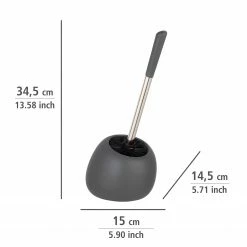 WENKO WC-Garnitur Polaris II - Matt Grau -Badaccessoires Verkäufe 1000257786 210422 074035001449 ICON DETAILS P000000001000257786 icon seal