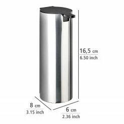 WENKO Seifenspender Detroit - Metall - Glänzend -Badaccessoires Verkäufe 1000257803 210422 074057001534 ICON DETAILS P000000001000257803 icon seal