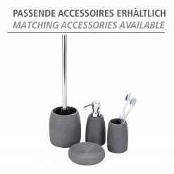 WENKO Seifenspender Goa - Polyresin - Grau - Grau -Badaccessoires Verkäufe 1000257805 210422 074100001546 ICON DETAILS P000000001000257805 icon seal