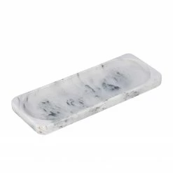 WENKO Badablage Desio - Weiß / Grau