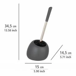 WENKO Bad-Accessoire-Set Polaris II (3-teilig) - Grau -Badaccessoires Verkäufe 1000257860 210422 074145001717 ICON DETAILS P000000001000257860 icon seal