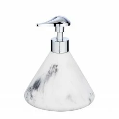 WENKO Seifenspender Desio - Weiß / Grau