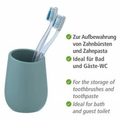 WENKO Bad-Accessoire-Set Badi (3-teilig) - Blau -Badaccessoires Verkäufe 1000257907 210422 074220001863 ICON DETAILS P000000001000257907 icon seal