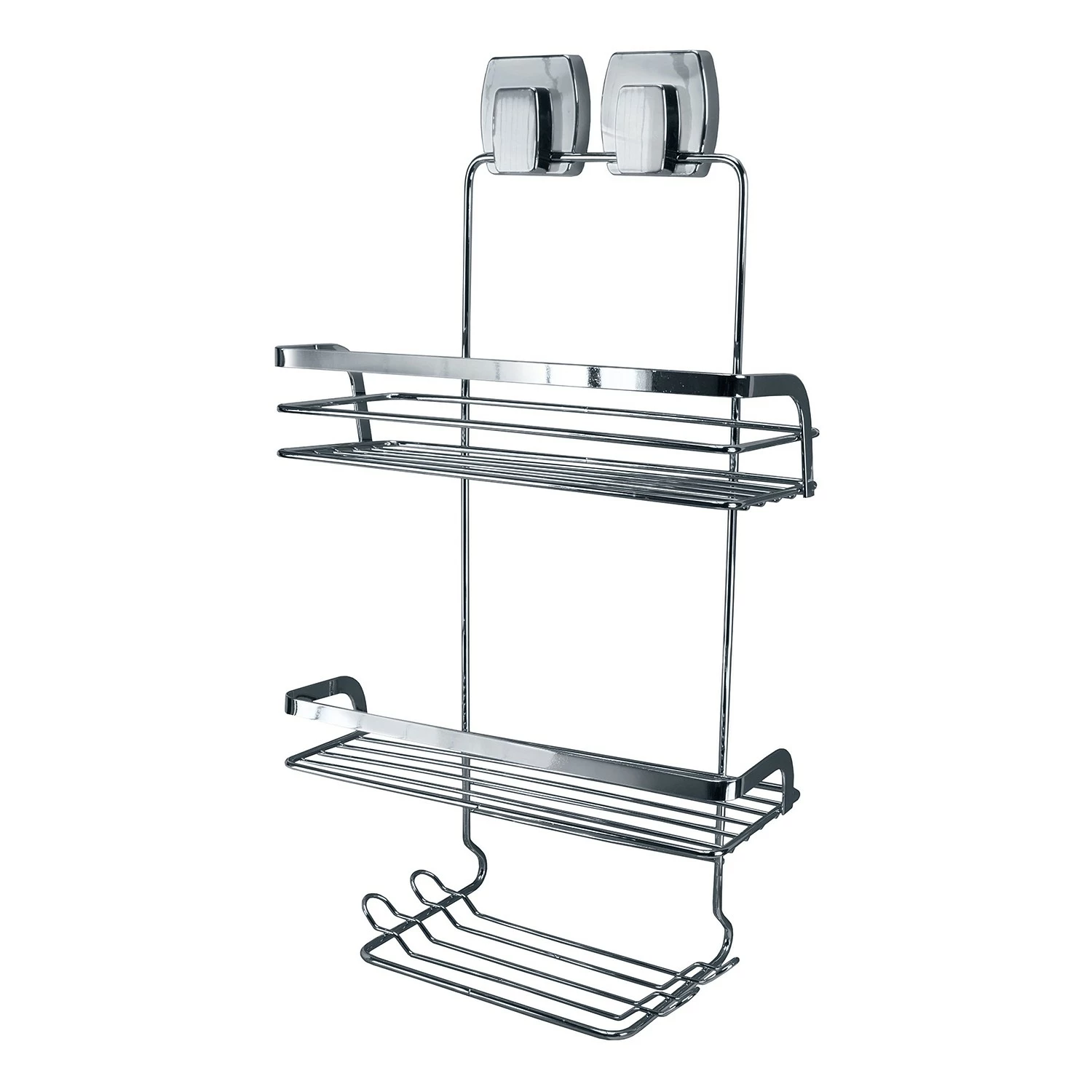 Kleine Wolke Doppelkorb Levana II - Eisen - Silber 3 Kleine Wolke Doppelkorb Levana II - Eisen - Silber