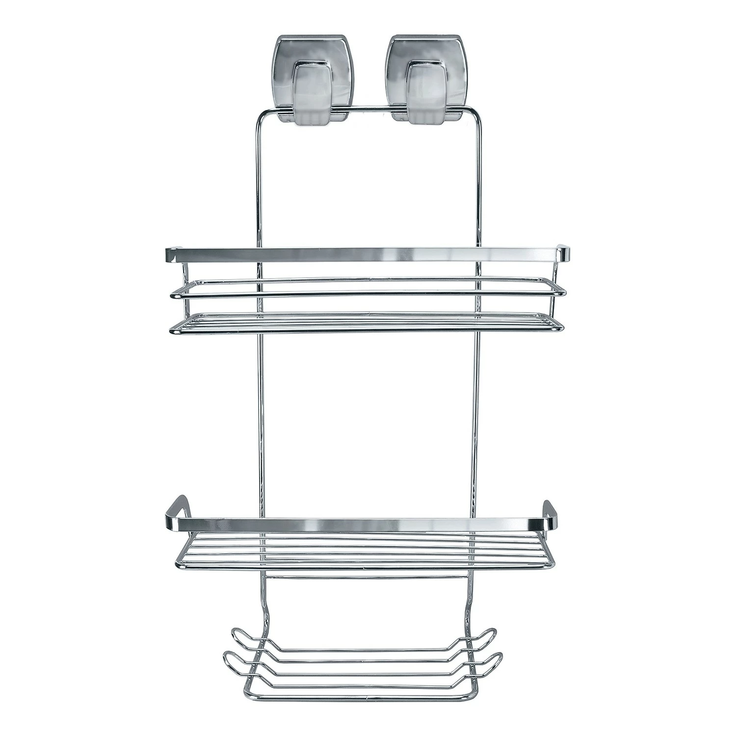 Kleine Wolke Doppelkorb Levana II - Eisen - Silber 4 Kleine Wolke Doppelkorb Levana II - Eisen - Silber – Bild 2