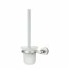 Kleine Wolke WC-Bürstenhalterung Apollo - Aluminium / Glas - Milchglas -Badaccessoires Verkäufe 1000270954 210528 14071200043 IMAGE P000000001000270954