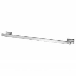 Kleine Wolke Handtuchstange Meo - Messing / Edelstahl - Silber