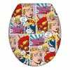 WENKO Premium WC-Sitz Pop-Art - Edelstahl / Duroplas - Mehrfarbig -Badaccessoires Verkäufe 1000271088 210608 11161000215 IMAGE P000000001000271088