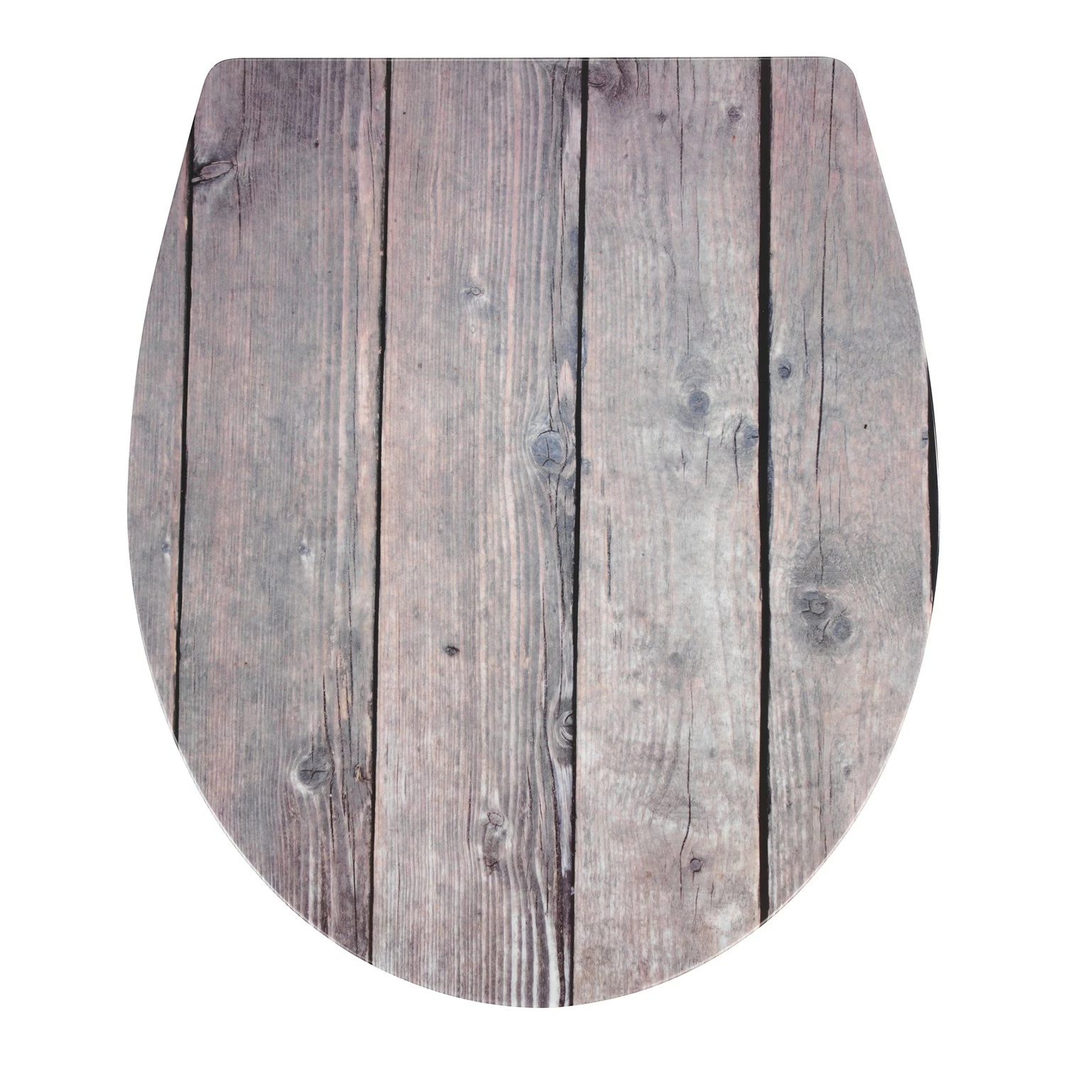 WENKO Premium WC-Sitz Colonial - Edelstahl / Duroplas - Natur 3 WENKO Premium WC-Sitz Colonial - Edelstahl / Duroplas - Natur