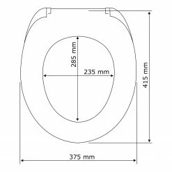 WENKO Premium WC-Sitz Colonial - Edelstahl / Duroplas - Natur 14 WENKO Premium WC-Sitz Colonial - Edelstahl / Duroplas - Natur -Badaccessoires Verkäufe 1000271096 210608 11175400333 SKETCH DETAILS P000000001000271096 sketch