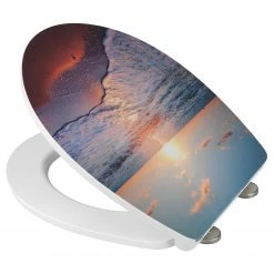 WENKO Premium WC-Sitz Sunset - Edelstahl / Duroplas - Mehrfarbig 11 WENKO Premium WC-Sitz Sunset - Edelstahl / Duroplas - Mehrfarbig -Badaccessoires Verkäufe 1000271101 210608 11145900139 DETAILS P000000001000271101