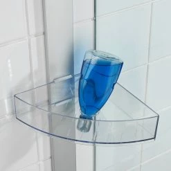 WENKO Eckablage Premium - Edelstahl - Silber -Badaccessoires Verkäufe 1000271107 210608 11130600014 MOOD DETAILS P000000001000271107 mood