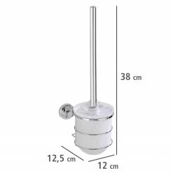 WENKO Power-Loc Wand WC-Garnitur Bovino - Edelstahl / ABS - Silber / Chrom -Badaccessoires Verkäufe 1000271113 210608 11143800114 SKETCH DETAILS P000000001000271113 sketch