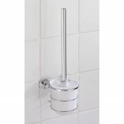 WENKO Power-Loc Wand WC-Garnitur Bovino - Edelstahl / ABS - Silber / Chrom -Badaccessoires Verkäufe 1000271113 210608 11144300121 MOOD DETAILS P000000001000271113 mood