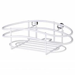 WENKO Wandablage Classic Plus III - Stahl - Weiß