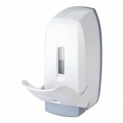 WENKO Desinfektionsmittelspender Assolo - ABS-Kunststoff - Weiß / Grau -Badaccessoires Verkäufe 1000271132 210608 11134900059 DETAILS P000000001000271132