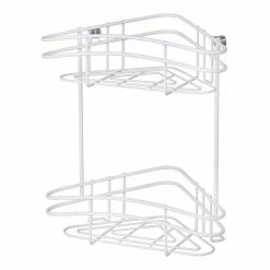 WENKO Eckregal Classic Plus - Stahl - Weiß