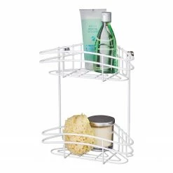 WENKO Eckregal Classic Plus - Stahl - Weiß -Badaccessoires Verkäufe 1000271150 210608 11170200273 DETAILS P000000001000271150