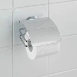 WENKO Turbo-Loc Toilettenpapierhalter Cover - Edelstahl - Silber -Badaccessoires Verkäufe 1000271151 210608 11170900281 MOOD DETAILS P000000001000271151 mood