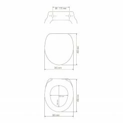 WENKO WC-Sitz Polar - Edelstahl - Mehrfarbig -Badaccessoires Verkäufe 1000271170 210608 11192600440 SKETCH DETAILS P000000001000271170 sketch
