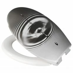 WENKO WC-Sitz Waterdrop - Edelstahl / Duroplas - Grau -Badaccessoires Verkäufe 1000271179 210608 11194800465 DETAILS P000000001000271179