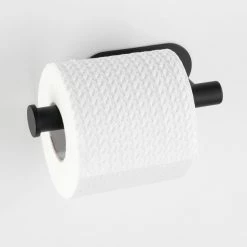 WENKO Toilettenpapierhalter Orea II - Edelstahl - Schwarz -Badaccessoires Verkäufe 1000271192 210608 11204200523 MOOD DETAILS P000000001000271192 mood 1