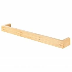 WENKO Handtuchstange Bambusa - Bambus - Natur - Breite: 60 cm