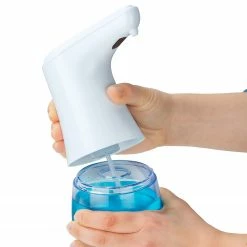 WENKO Sensor Desinfektionsmittelspender Diala - ABS-Kunststoff - Weiß / Transparent -Badaccessoires Verkäufe 1000271195 210608 11204700529 DETAILS P000000001000271195