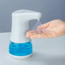 WENKO Sensor Desinfektionsmittelspender Diala - ABS-Kunststoff - Weiß / Transparent -Badaccessoires Verkäufe 1000271195 210608 11213500587 MOOD DETAILS P000000001000271195 mood