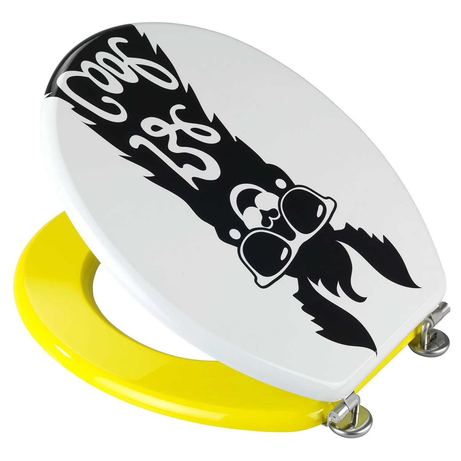 WENKO WC-Sitz Be Cool - MDF (Mitteldichte Holzfaserplatte) - Mehrfarbig 4 WENKO WC-Sitz Be Cool - MDF (Mitteldichte Holzfaserplatte) - Mehrfarbig – Bild 2