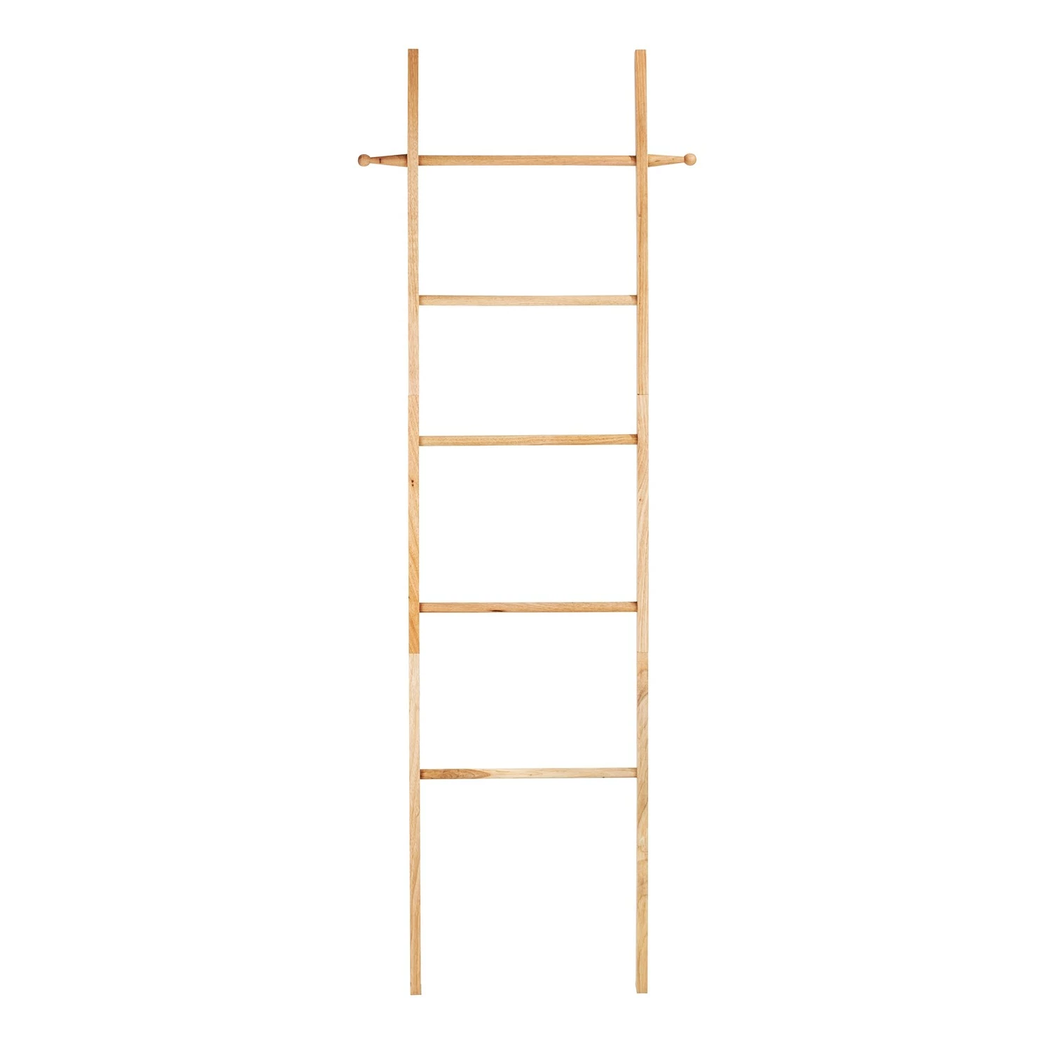 WENKO Handtuchleiter Norway - Walnuss - Braun 4 WENKO Handtuchleiter Norway - Walnuss - Braun – Bild 2