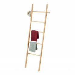 WENKO Handtuchleiter Norway - Walnuss - Braun 7 WENKO Handtuchleiter Norway - Walnuss - Braun -Badaccessoires Verkäufe 1000271219 210608 11225500677 MOOD DETAILS P000000001000271219 mood 1