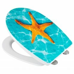 WENKO WC-Sitz Tonga - Edelstahl / Thermoplast - Mehrfarbig -Badaccessoires Verkäufe 1000271232 210608 11250300810 DETAILS P000000001000271232