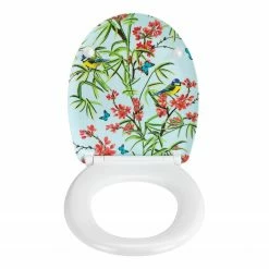 WENKO WC-Sitz Natura - Edelstahl / Duroplas - Mehrfarbig -Badaccessoires Verkäufe 1000271234 210608 11261400876 DETAILS P000000001000271234