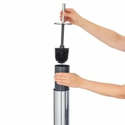 WENKO WC-Garnitur Basic II - Edelstahl - Silber -Badaccessoires Verkäufe 1000271251 210608 11243500783 DETAILS P000000001000271251