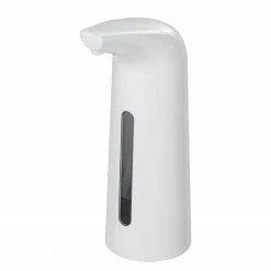 WENKO Desinfektionsmittelspender Larino - Polystyrol - Weiß
