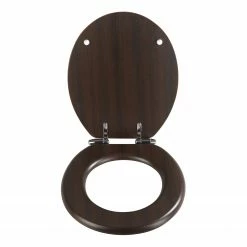 WENKO WC-Sitz Wenge - MDF (Mitteldichte Holzfaserplatte) - Dunkelbraun -Badaccessoires Verkäufe 1000271258 210608 11252900835 DETAILS P000000001000271258