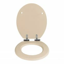 WENKO WC-Sitz Cuero - MDF (Mitteldichte Holzfaserplatte) - Beige -Badaccessoires Verkäufe 1000271265 210608 11293601052 DETAILS P000000001000271265