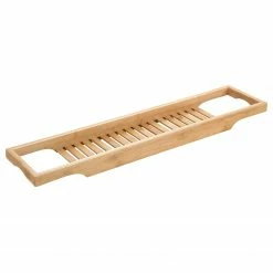 WENKO Badewannenablage Bambusa - Bambus - Natur