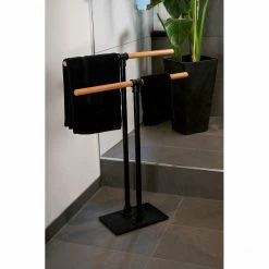 WENKO Handtuchständer Forli - Edelstahl - Natur 8 WENKO Handtuchständer Forli - Edelstahl - Natur -Badaccessoires Verkäufe 1000271281 210608 11320501179 MOOD DETAILS P000000001000271281 mood