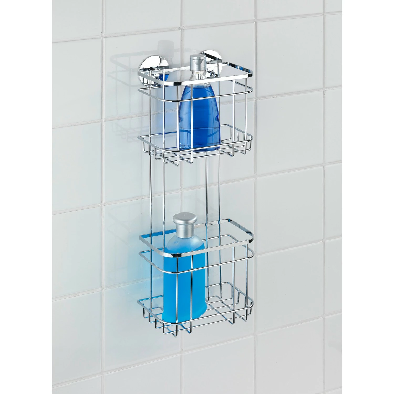 WENKO Turbo-Loc Wandregal Aingeni - Edelstahl - Silber 4 WENKO Turbo-Loc Wandregal Aingeni - Edelstahl - Silber – Bild 2