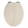 WENKO WC-Sitz Eiche - MDF (Mitteldichte Holzfaserplatte) - Grau -Badaccessoires Verkäufe 1000271306 210608 11305901128 IMAGE P000000001000271306