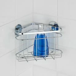 WENKO Turbo-Loc Eckablage Aingeni - Edelstahl - Silber -Badaccessoires Verkäufe 1000271308 210608 11312701151 MOOD DETAILS P000000001000271308 mood