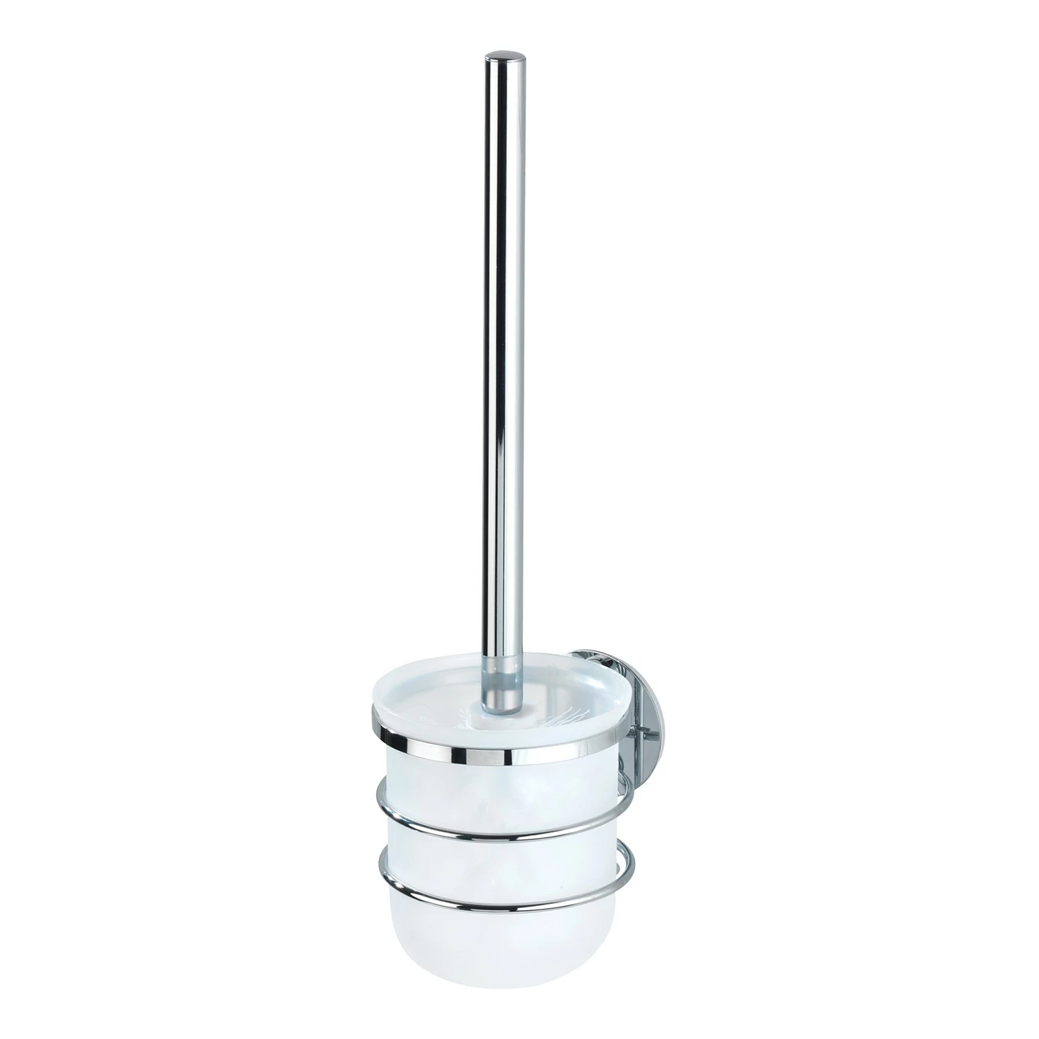 WENKO Turbo-Loc WC-Garnitur Aingeni - Edelstahl / Polypropylen - Silber 3 WENKO Turbo-Loc WC-Garnitur Aingeni - Edelstahl / Polypropylen - Silber