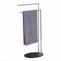 WENKO Handtuchständer Atlanta - Edelstahl - Silber