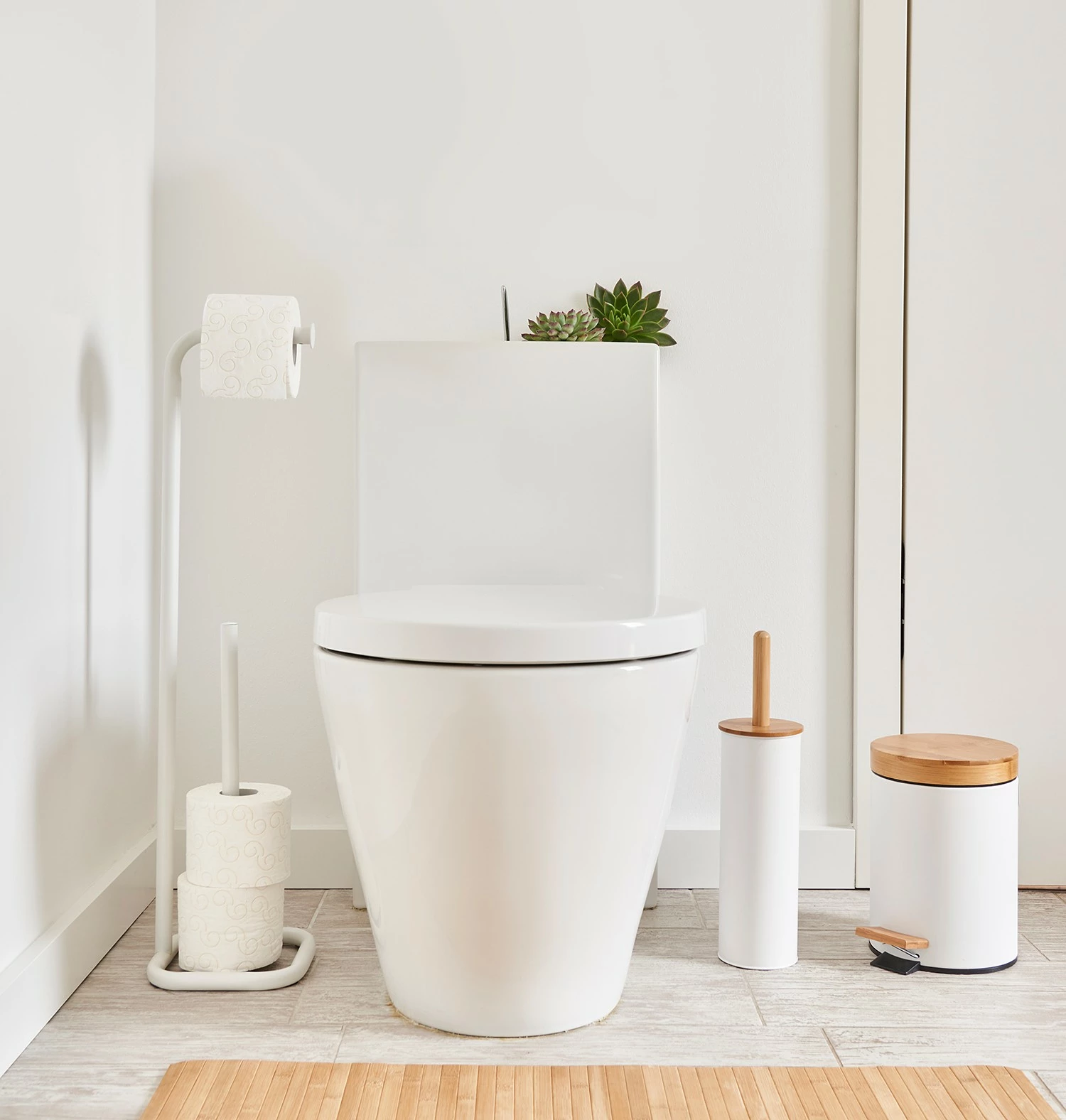 Zeller WC-Garnitur Fino - Weiß 5 Zeller WC-Garnitur Fino - Weiß – Bild 3