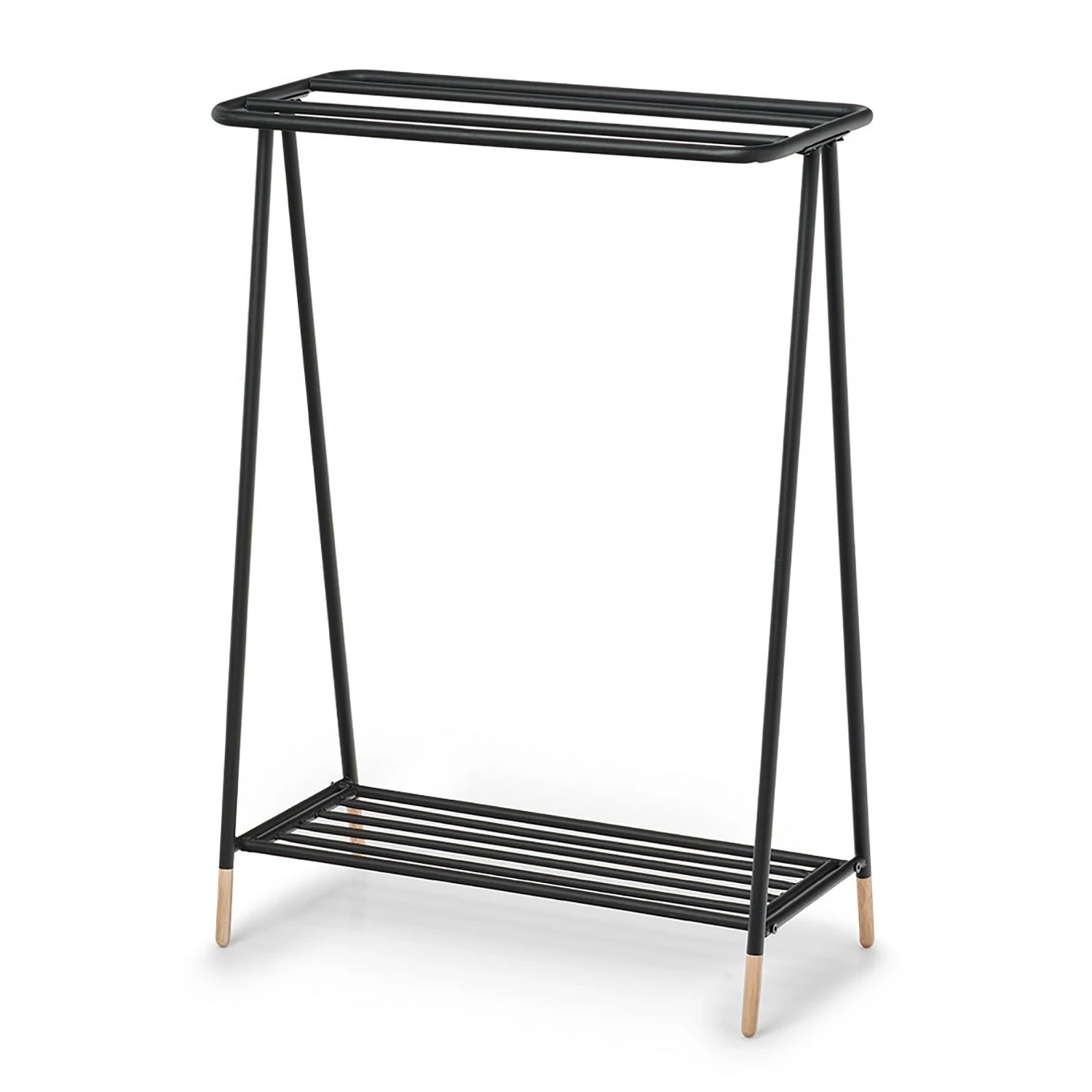 Zeller Handtuchständer Isola - Schwarz 3 Zeller Handtuchständer Isola - Schwarz