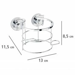 WENKO Power-Loc Haartrocknerhalter Bovino - Edelstahl - Silber -Badaccessoires Verkäufe 1000273976 210618 14061000042 SKETCH DETAILS P000000001000273976 sketch