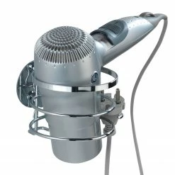 WENKO Turbo-Loc Haartrocknerhalter Brenta - Edelstahl - Silber -Badaccessoires Verkäufe 1000274092 210618 14063000262 DETAILS P000000001000274092
